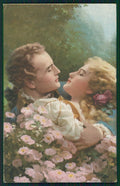 Artist Signed Kiss Romantic Couple serie 875 cartolina TC0724 – fronte
