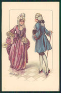 Artist Signed Cherubini Couple serie 402-5 cartolina TC0771 – fronte