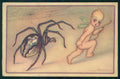 Artist Signed Busi Spirer Web Fairy serie 127-3 FORI PIEGA cartolina TC0868 – fronte