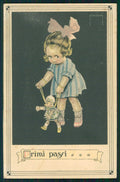 Artist Signed Pinochi Children serie 148 ABRASA cartolina TC0911 – fronte