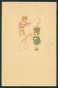 Artist Signed Pinochi Children Phone serie 266 cartolina TC0915 – fronte