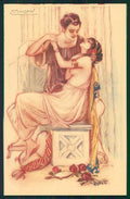 Artist Signed Mauzan Romantic Couple serie 248-5 cartolina TC0928 – fronte