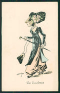 Artist Signed Roberty Glamour Fashion Lady cartolina TC1045 – fronte