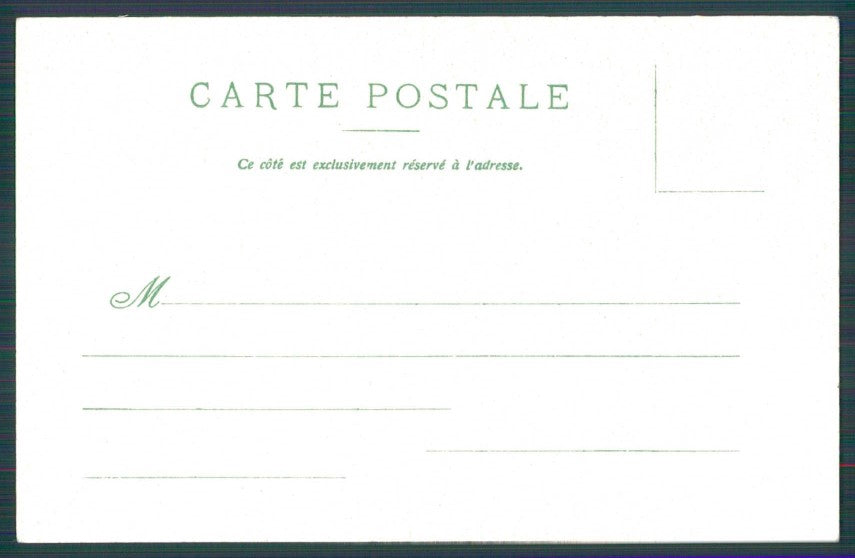 Artist Signed Art Nouveau Romantic Couple cartolina TC1068 – retro
