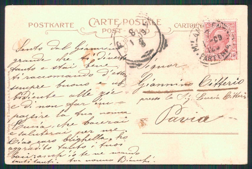Artist Signed Parkinson Dutch Children Olandesini Dondorf 210 cartolina TC1114 – retro