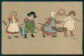 Artist Signed Ethel Parkinson Children Donforf serie 236 PIEGHE cartolina TC1118 – fronte