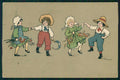 Artist Signed E. Parkinson Children Donforf serie 236 cartolina TC1129 – fronte