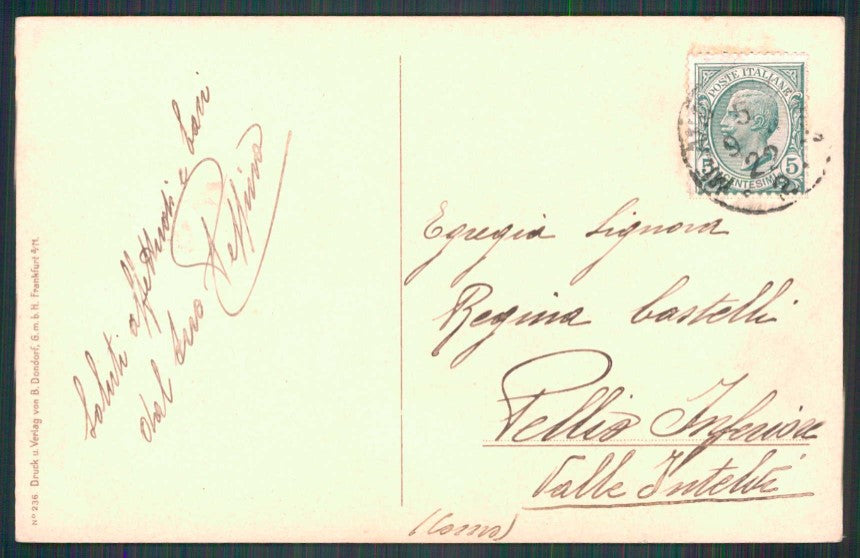 Artist Signed E. Parkinson Children Donforf serie 236 cartolina TC1132 – retro