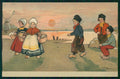 Artist Signed Parkinson Dutch Children Olandesini Dondorf 210 cartolina TC1133 – fronte