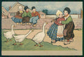 Artist Signed Parkinson Dutch Children Dondorf 210 STRAPPINO cartolina TC1136 – fronte
