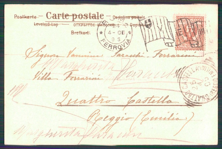 Artist Signed Parkinson Couple Donforf serie 131 STRAPPINO cartolina TC1142 – retro
