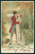 Artist Signed Romantic Couple M S i B serie 13432 cartolina TC1168 – fronte