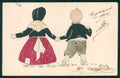 Artist Signed Dutch Children Olandesini serie 502-2 cartolina TC1205 – fronte