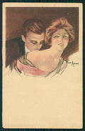 Artist Signed Nino Rame Romantic Couple serie 631 cartolina TC1238 – fronte