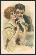 Artist Signed San Marco Romantic Couple serie 2023 cartolina TC1239 – fronte