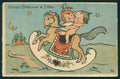 Artist Signed Czech Artist Children serie 222 cartolina TC1241 – fronte