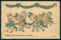 Artist Signed Czech Artist Children serie 216 cartolina TC1245 – fronte