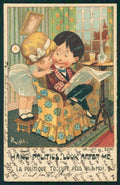 Artist Signed Right Children Lapina serie 2766 cartolina TC1282 – fronte