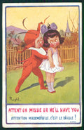Artist Signed Right Children Lapina serie 2755 cartolina TC1297 – fronte