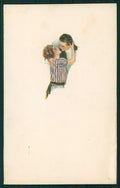Artist Signed Romantic Couple serie 632 cartolina TC1308 – fronte