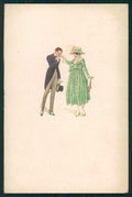 Artist Signed Romantic Couple serie 203 cartolina TC1413 – fronte