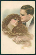 Artist Signed Romantic Couple serie 2172 cartolina TC1423 – fronte