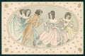 Artist Signed A. Wanke Viennoise Couple MM Vienne serie 441 cartolina TC1529 – fronte