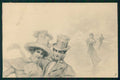 Artist Signed Romantic Couple MM Vienne PIEGHINE cartolina TC1594 – fronte