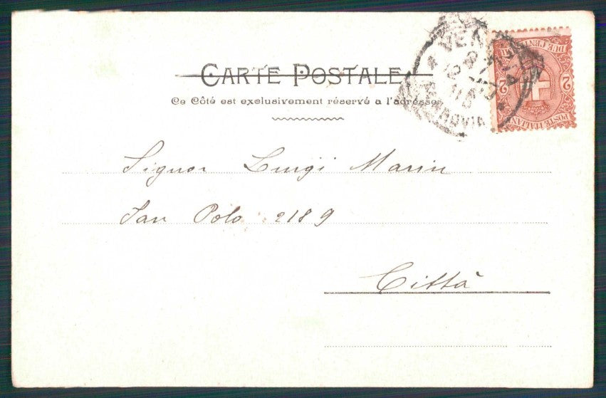 Artist Signed Viennoise Lady Snowman cartolina TC1611 – retro