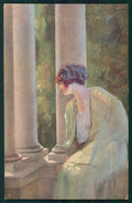 Artist Signed Guerzoni Lady serie 1022-2 cartolina TC1641 – fronte