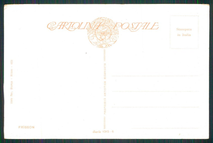 Artist Signed Guerzoni Romantic Couple serie 1015-6 cartolina TC1694 – retro