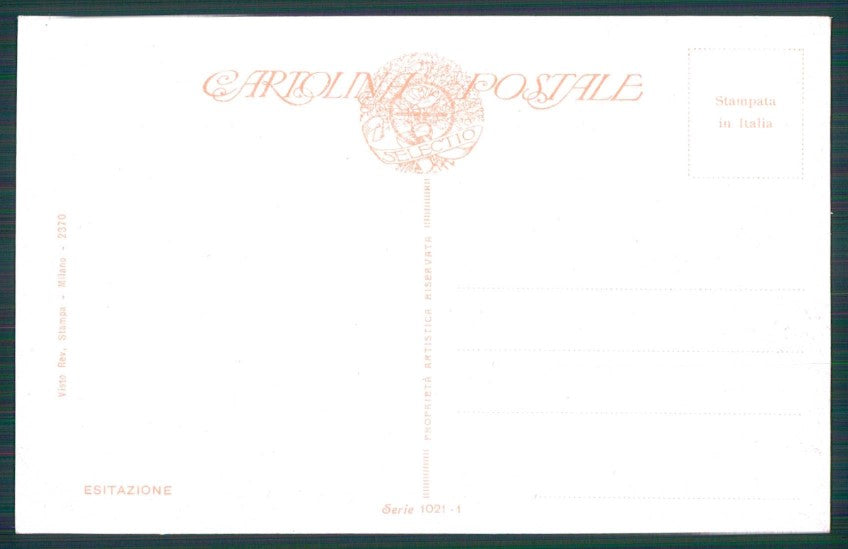 Artist Signed Guerzoni Romantic Couple serie 1021-1 cartolina TC1715 – retro