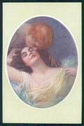 Artist Signed Guerzoni Romantic Couple serie 340-4 cartolina TC1718 – fronte