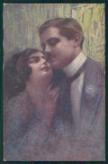Artist Signed Guerzoni Romantic Couple serie 278-4 cartolina TC1739 – fronte