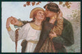 Artist Signed Solomko Russia Russian Couple Lady TSN serie 74 cartolina TC1761 – fronte