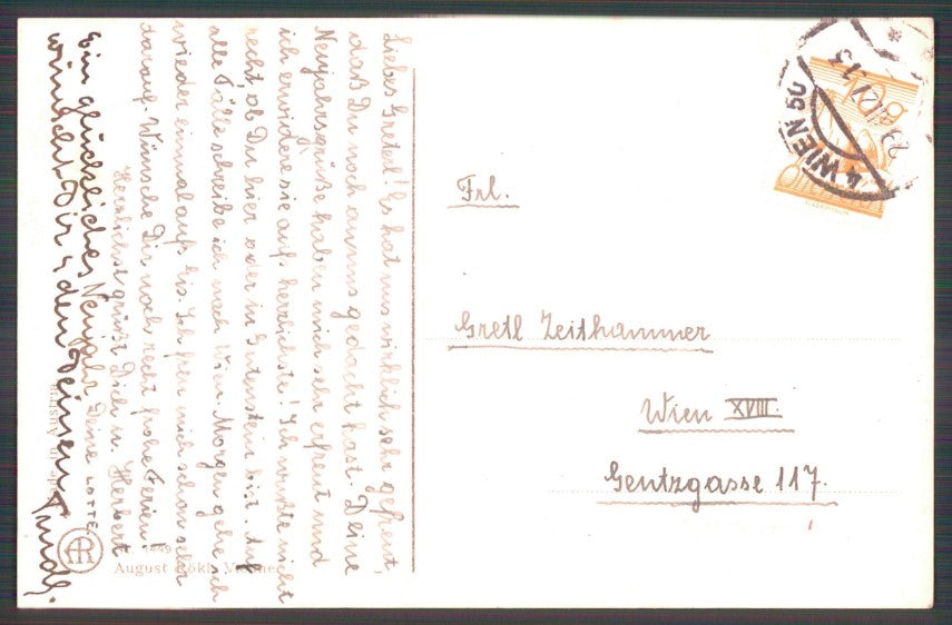 Artist Signed Pauli Ebner Children serie 1449 postcard TC2179 – retro