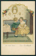 Artist Signed Pauli Ebner Children serie 1316 postcard TC2197 – fronte