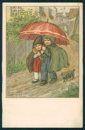Artist Signed Pauli Ebner Children serie 1448 postcard TC2213 – fronte