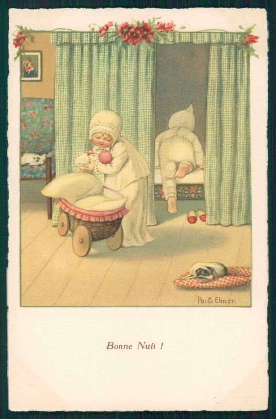 Artist Signed Pauli Ebner Children Dondorf serie 1426 postcard TC2220 – fronte