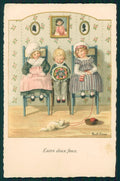 Artist Signed Pauli Ebner Children serie 1207 postcard TC2243 – fronte