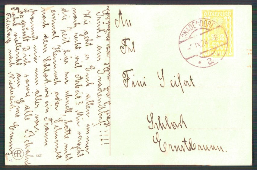 Artist Signed Pauli Ebner Children serie 1321 postcard TC2259 – retro