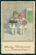 Artist Signed Pauli Ebner Children serie 1075 postcard TC2295 – fronte