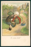 Artist Signed Pauli Ebner Children serie 1448 postcard TC2302 – fronte