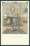 Artist Signed Pauli Ebner Children MM Vienne serie 1158 postcard TC2324 – fronte