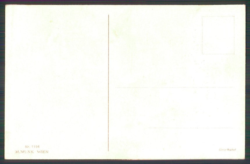 Artist Signed Pauli Ebner Children MM Vienne serie 1158 postcard TC2342 – retro
