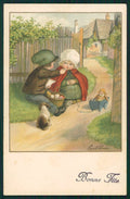 Artist Signed Pauli Ebner Children serie 1448 postcard TC2363 – fronte