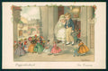 Artist Signed P. Ebner Girl Dolls Wedding serie 1362 postcard TC2431 – fronte