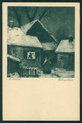 Artist Signed Christmas Rimbock Santa serie 735 postcard TC2482 – fronte