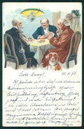 Artist Signed Playing Cards serie 3400 postcard TC2501 – fronte