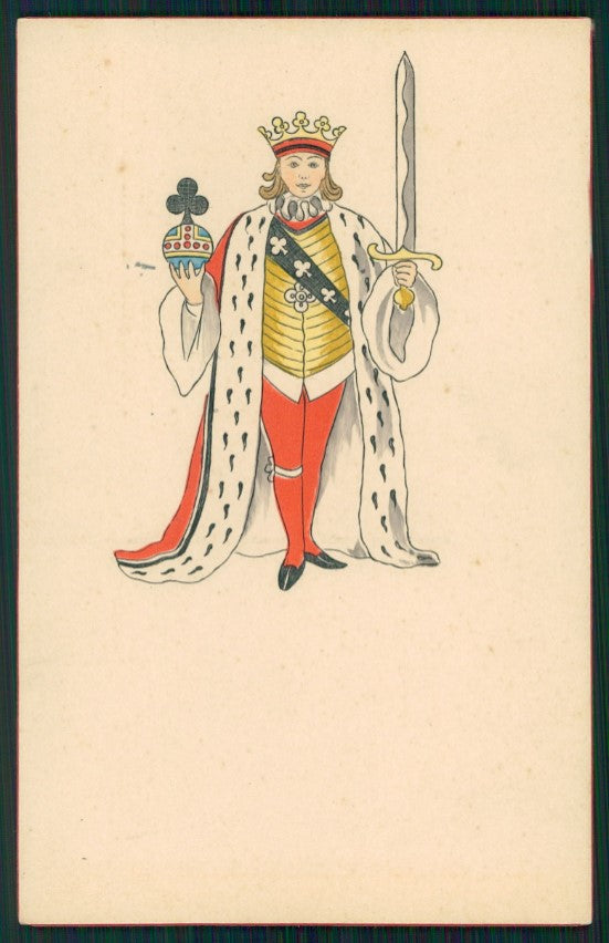 Artist Signed Playing Cards OPF postcard TC2506 – fronte